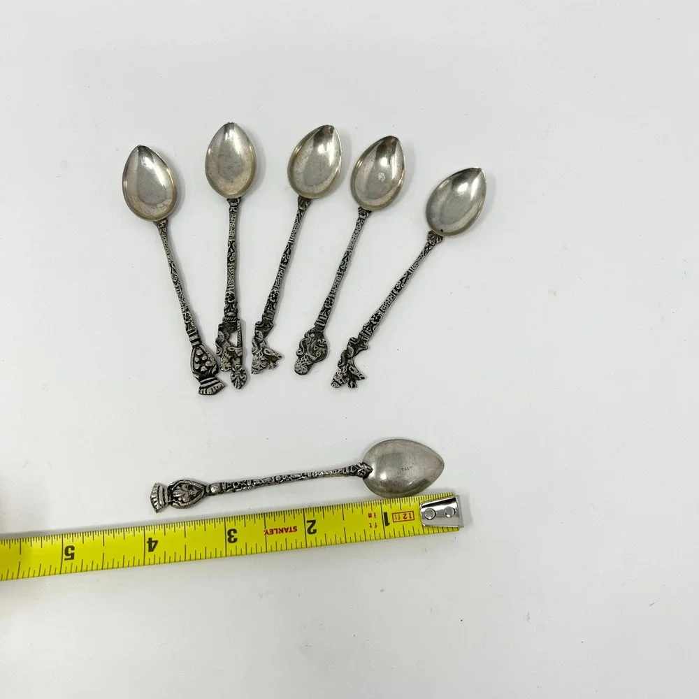 Italian silver-tone vintage italian